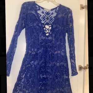 Alexis Tahaa Tunic Lace Up Dress